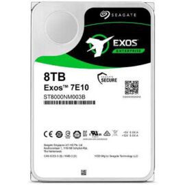 Seagate Exos 7E10 8TB Internal Hard Drive HDD - 3.5 Inch 4Kn SAS 12GB/s, 7.200 RPM, 256MB Cache and 2M MTBF for Enterprise, Data Centre (ST8000NM003B)