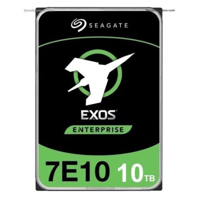 Seagate Exos 7E10 10TB Internal Hard Drive HDD - 3.5 Inch 4Kn SAS 12GB/s, 7.200 RPM, 256MB Cache and 2M MTBF for Enterprise, Data Centre (ST10000NM003B)