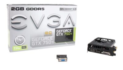 EVGA 02G-P4-3753-KR G-SYNC Support GeForce GTX 750 Ti Superclocked 2GB 128-Bit GDDR5 PCI Express 3.0 Video Card