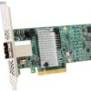 LSI 9380 MegaRAID MR SAS 9380-8e (LSI00438) PCI-Express 3.0 x8 Low Profile SAS RAID Controller Card--Avago Technologies