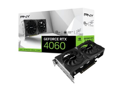 PNY GeForce RTX 4060 8GB VERTO Dual Fan Graphics Card DLSS 3