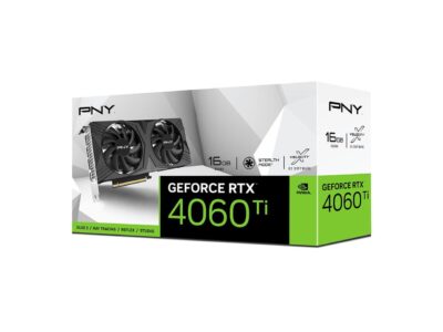 PNY GeForce RTX 4060 Ti 16GB VERTO Dual Fan VCG4060T16DFXPB1