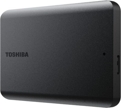 Toshiba Canvio Basics 1TB Portable External Hard Drive USB 3.2 Gen1, Black