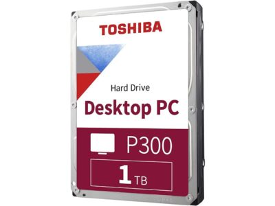 Toshiba P300 1TB Desktop PC Internal Hard Drive 7200 RPM SATA 6Gb/s 64 MB Cache 3.5 inch - HDWD110UZSVA