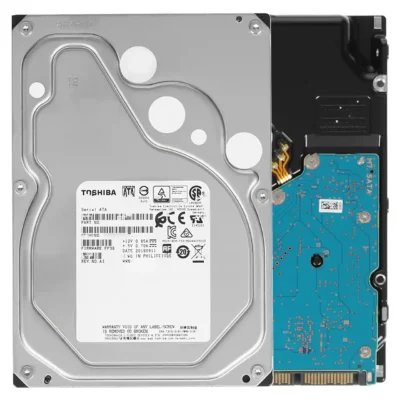 TOSHIBA MD04ACA400 4TB 7200 RPM 128MB Cache SATA 6.0Gb/s 3.5" Internal Hard Drive