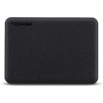 Toshiba 1TB Canvio Advance Portable Hard drive USB 3.2 Gen 1 With Automatic Backup Black -HDTCA10EK3AA