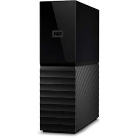 Western Digital 6TB My Book Desktop External Hard Drive, USB 3.0, External HDD with Password Protection and Auto Backup Software - WDBBGB0060HBK-NESN