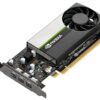 PNY NVIDIA T400 Professional Graphic Card 2GB GDDR6 PCI Express 3.0 x16, Single Slot, 3x Mini-DisplayPort