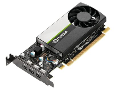 PNY NVIDIA T400 Professional Graphic Card 2GB GDDR6 PCI Express 3.0 x16, Single Slot, 3x Mini-DisplayPort