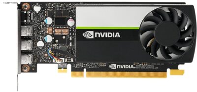 PNY NVIDIA T400 Professional Graphic Card 2GB GDDR6 PCI Express 3.0 x16, Single Slot, 3x Mini-DisplayPort