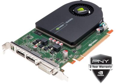 PNY VCQ2000-PB - Nvidia Quadro 2000 Graphics Card - 1GB GDDR5-192 CUDA Core