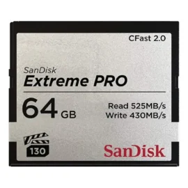 SanDisk Extreme Pro 64GB CFast 2.0 Flash Card Model SDCFSP-064G-G46D