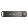 SanDisk 256GB iXpand Flash Drive Luxe for Your iPhone and USB Type-C Devices (SDIX70N-256G-GN6NE)