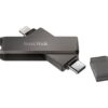 SanDisk 256GB iXpand Flash Drive Luxe for Your iPhone and USB Type-C Devices (SDIX70N-256G-GN6NE)