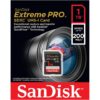 SanDisk 1TB Extreme Pro SDXC UHS-I/U3 V30 Class 10 Memory Card, Speed Up to 200MB/s (SDSDXXD-1T00-GN4IN)