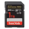 SanDisk 1TB Extreme Pro SDXC UHS-I/U3 V30 Class 10 Memory Card, Speed Up to 200MB/s (SDSDXXD-1T00-GN4IN)