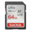 SanDisk 64GB Ultra SDXC UHS-I / Class 10 Memory Card, Speed Up to 140MB/s (SDSDUNB-064G-GN6IN)