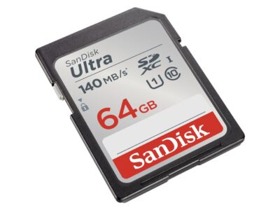 SanDisk 64GB Ultra SDXC UHS-I / Class 10 Memory Card, Speed Up to 140MB/s (SDSDUNB-064G-GN6IN)