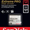 SanDisk 512GB Extreme PRO CFast 2.0 Memory Card - SDCFSP-512G-G46D