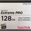 SanDisk 512GB Extreme PRO CFast 2.0 Memory Card - SDCFSP-512G-G46D