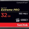 SanDisk 64GB Extreme PRO Compact Flash Memory Card UDMA 7 Speed Up To 160MB/s - SDCFXPS-064G-X46