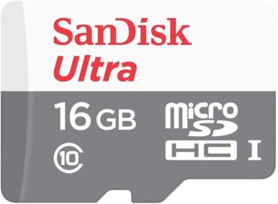 SanDisk Ultra SDSQUNS-016G-GN3MN 16GB (10 Pack) UHS-I Class 10 microSDHC Card Bundle with (1) Everything But Stromboli 3.0 SD/TF Micro Reader