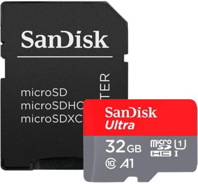 [Older Version] SanDisk 16GB Ultra microSDHC UHS-I Memory Card with Adapter - 98MB/s, C10, U1, Full HD, A1, Micro SD Card - SDSQUAR-016G-GN6MA