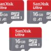 [Older Version] SanDisk 16GB Ultra microSDHC UHS-I Memory Card with Adapter - 98MB/s, C10, U1, Full HD, A1, Micro SD Card - SDSQUAR-016G-GN6MA