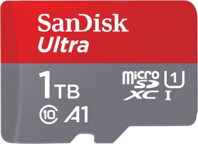 SanDisk microSDXC Ultra 1TB (A1/UHS-I/Cl.10/150MB/s) microSDXC Card 1TB A1 Application Performance