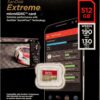 SanDisk Micro Extreme 512GB SDXC UHS-I U3 V30 Memory Card Works with Camera GoPro Action Camera Hero 12 Black (SDSQXAV-512G-GN6MN) Bundle with (1) Everything But Stromboli MicroSD Card Reader