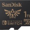 SanDisk 128GB (1 Pack) MicroSD Nintendo Switch MicroSDXC Memory Card for Switch & Switch Lite SDSQXAO-128G Bundle with (1) GoRAM Case (128, GB), Red, SDSQXAO-128G-GN3ZN