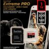 SanDisk Extreme Pro 1TB Micro SD Memory Card Works with Hero 12 Black GoPro Action Camera (SDSQXCD-1T00-GN6MA) Bundle with 1 Everything But Stromboli MicroSDXC & SD Card Reader