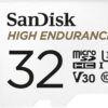 SanDisk 512GB High Endurance Video microSDXC Card with Adapter for Dash Cam and Home Monitoring Systems - C10, U3, V30, 4K UHD, Micro SD Card - SDSQQNR-512G-GN6IA