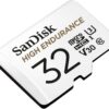 SanDisk 512GB High Endurance Video microSDXC Card with Adapter for Dash Cam and Home Monitoring Systems - C10, U3, V30, 4K UHD, Micro SD Card - SDSQQNR-512G-GN6IA