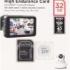 SanDisk 512GB High Endurance Video microSDXC Card with Adapter for Dash Cam and Home Monitoring Systems - C10, U3, V30, 4K UHD, Micro SD Card - SDSQQNR-512G-GN6IA