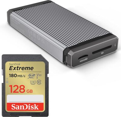 SanDisk 64GB Extreme SDXC UHS-I Memory Card - C10, U3, V30, 4K, UHD, SD Card - SDSDXV2-064G-GNCIN