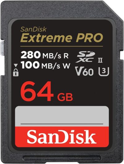 SanDisk 1TB Extreme PRO SDXC UHS-II Memory Card - C10, U3, V60, 6K, 4K UHD, SD Card - SDSDXEP-1T00-GN4IN