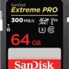 SanDisk 512GB Extreme PRO SDXC UHS-II Memory Card - C10, U3, V90, 8K, 4K, Full HD Video, SD Card - SDSDXDK-512G-GN4IN