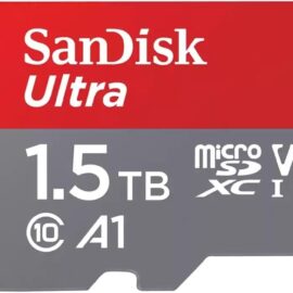 SanDisk 1.5TB Ultra microSDXC UHS-I Memory Card - Up to 150MB/s, C10, U1, Full HD, A1, MicroSD Card - SDSQUAC-1T50-GN6MN