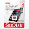 SanDisk 1.5TB Ultra microSDXC UHS-I Memory Card - Up to 150MB/s, C10, U1, Full HD, A1, MicroSD Card - SDSQUAC-1T50-GN6MN