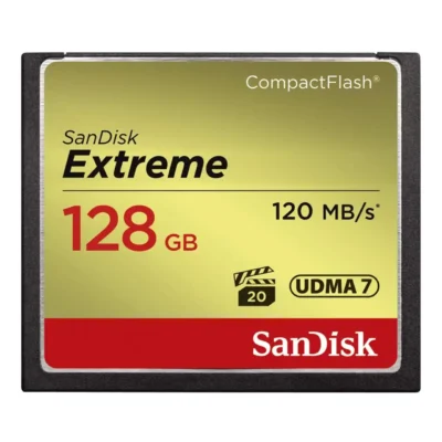 SanDisk 128GB Compact Flash (CF) Flash Card Model SDCFXSB-128G-G46