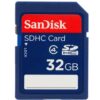 SanDisk 32GB Class 4 SDHC Flash Memory Card - Retail Package-NE3