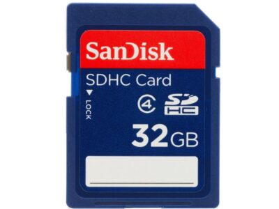 SanDisk 32GB Class 4 SDHC Flash Memory Card - Retail Package-NE3