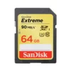 SanDisk 64GB SD extreme U3 4K 600X 90mb/s 16G SDHC UHS-I - Pack of 5