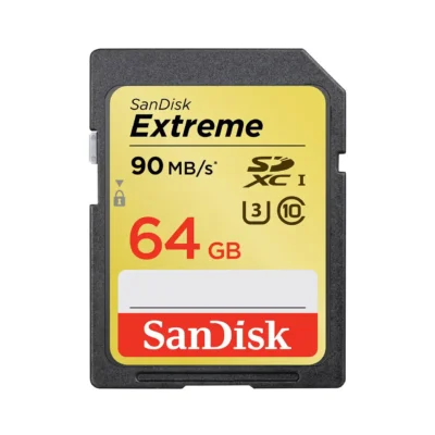 SanDisk 64GB SD extreme U3 4K 600X 90mb/s 16G SDHC UHS-I - Pack of 5