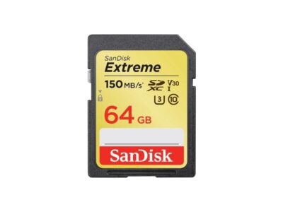 SanDisk Extreme 64 GB UHS-I SDHC SDSDXV6064GANCIN