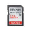 SanDisk Ultra PLUS SD Card, 128GB, SDSDUW3-128G-AN6IN