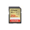 SanDisk 256GB Extreme SDXC UHS-I/U3 Class 10 V30 Memory Card, Speed Up to 180MB/s (SDSDXVV-256G-GNCIN)