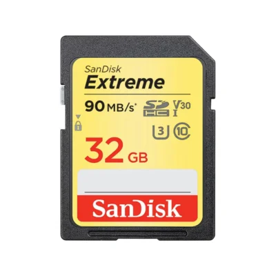 SanDisk Extreme 32GB Memory Card Flash Card Model SDSDXVE-032G-CNCIN