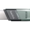 SanDisk SDIX90N-032G-GN6NN MAF 32GB USB 3.1 Lightning iXpand Flash Drive Flip Silver/Blue